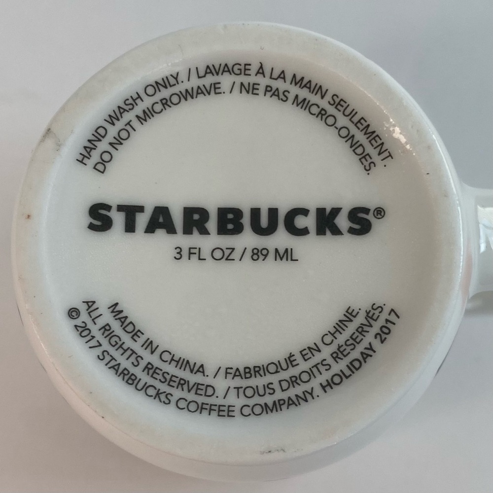 Starbucks Coffee JOY Demitasse Mini Mug Cup Espresso 3oz - Picture 6 of 8